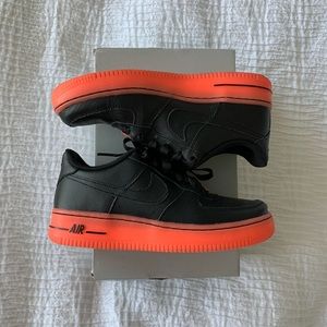 Nike Air Force 1 One Low Black Glow RARE